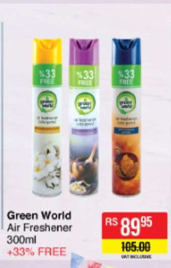 Green World Air Freshener