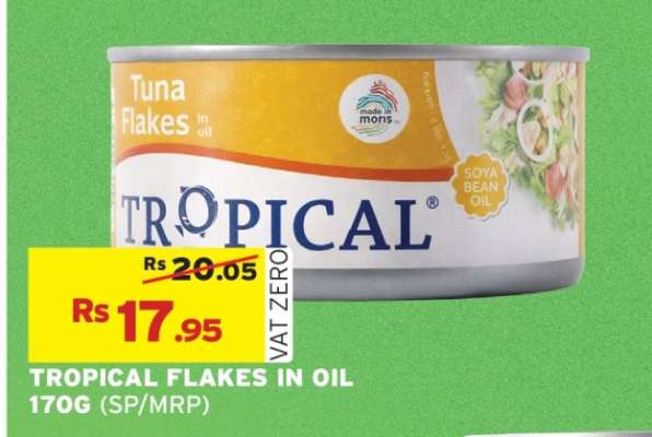 Tropical Flakes in Oil