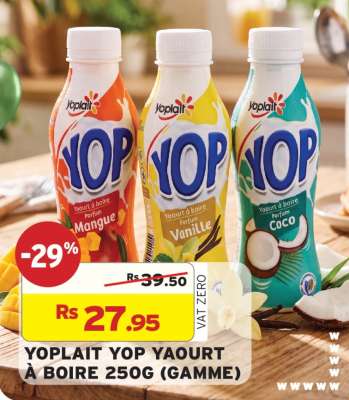 YOPLAIT YOP YAOURT A BOIRE 250G (GAMME)