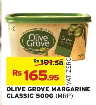 OLIVE GROVE MARGARINE CLASSIC 500G