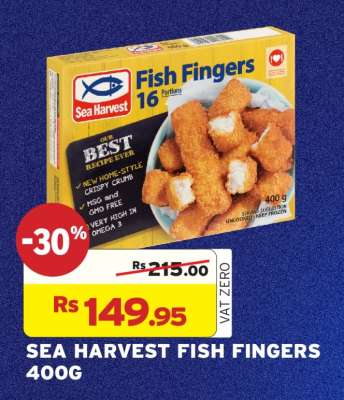 Sea Harvest Fish Fingers 400g