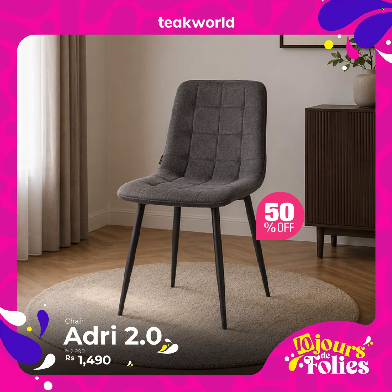 Teak World catalogue. Page 4