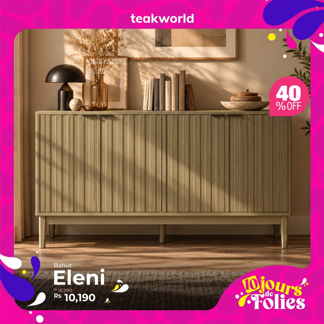 Teak World catalogue. Page 8