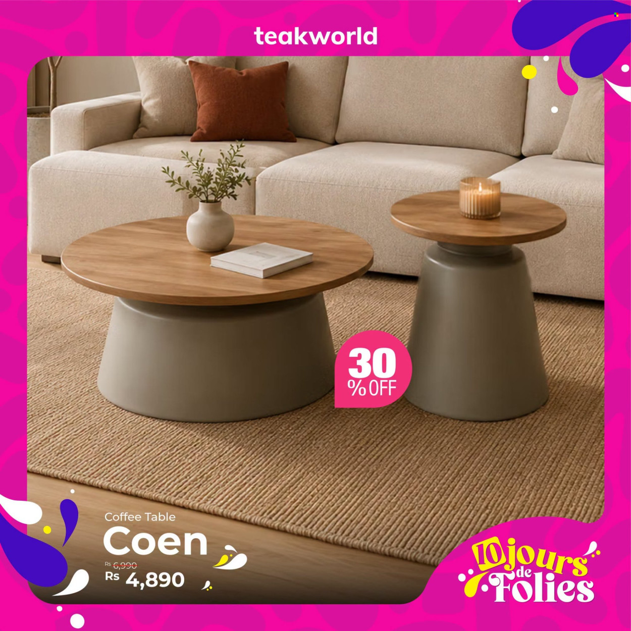 Teak World catalogue. Page 9
