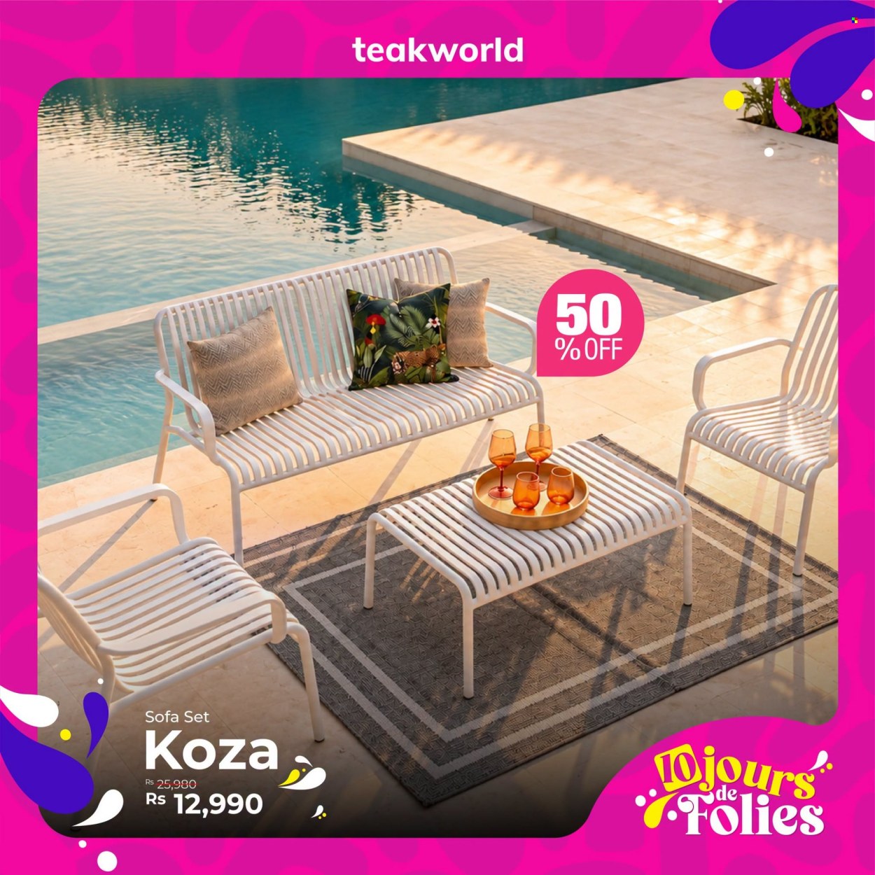 Teak World catalogue. Page 10