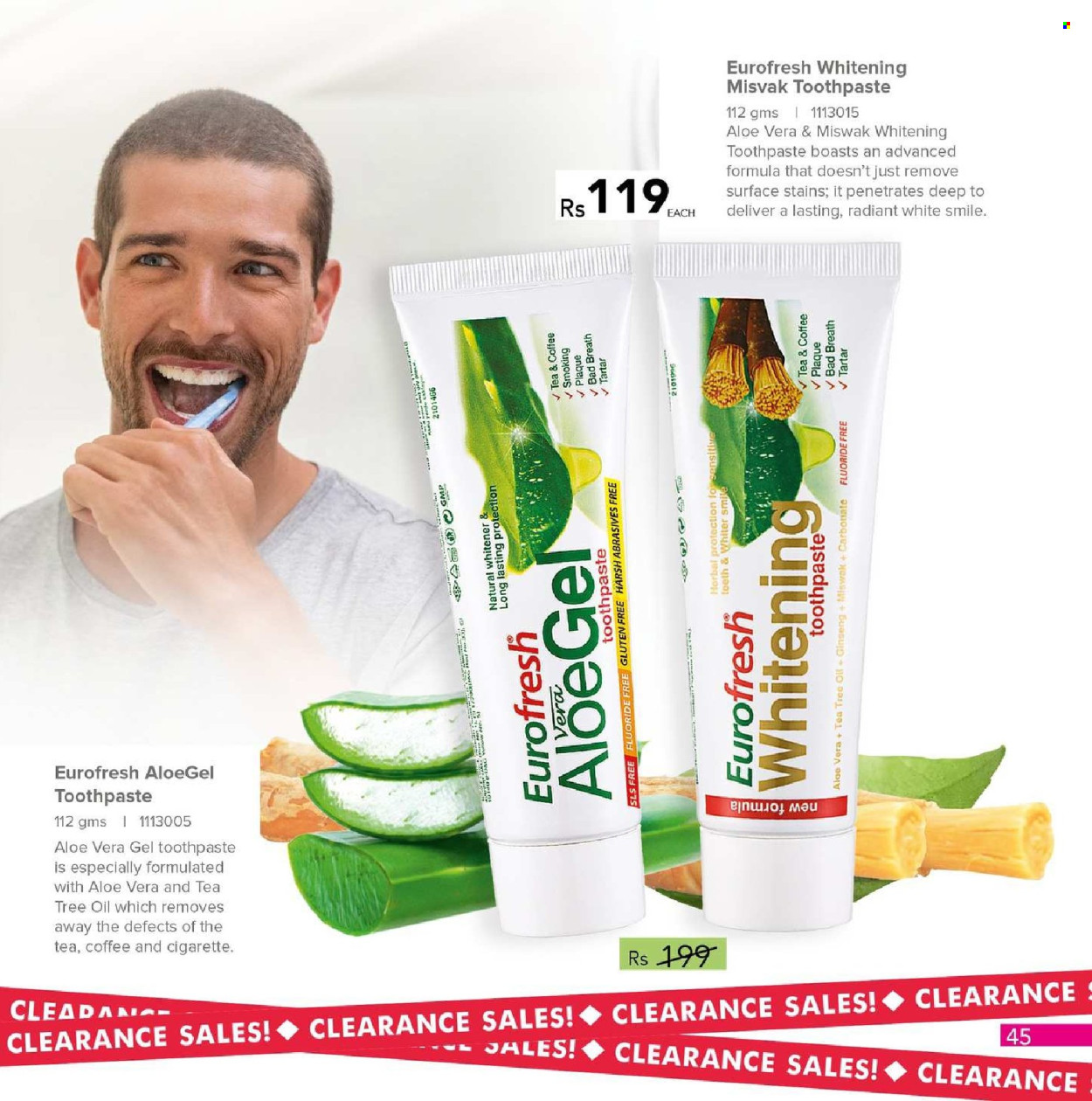 thumbnail - Farmasi Catalogue - 27.03.2024 - 30.04.2024 - Sales products - toothpaste, teeth whitening. Page 43.