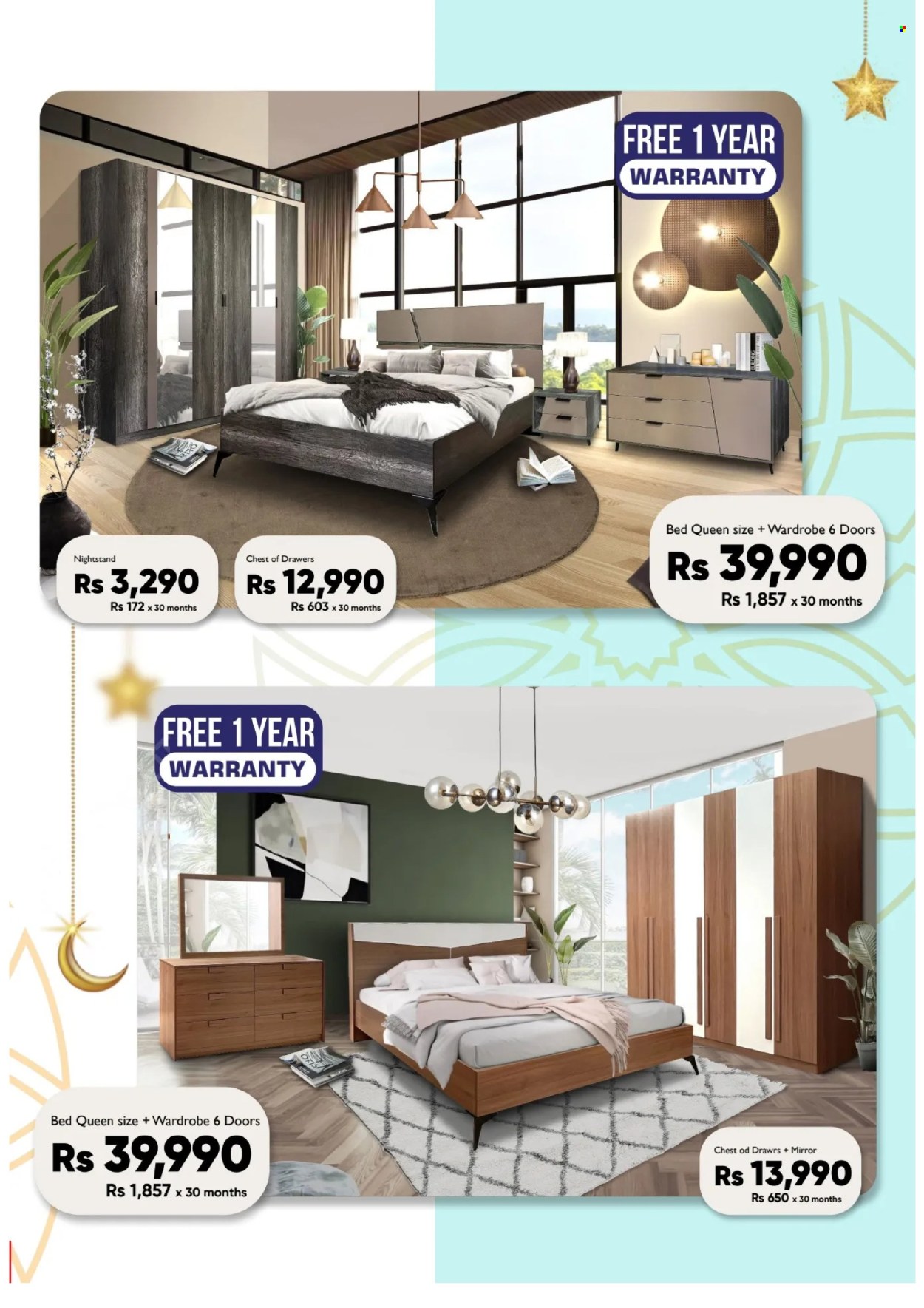 thumbnail - TFP Catalogue - 8.04.2024 - 30.04.2024 - Sales products - chest of drawers, bed, wardrobe, nightstand, mirror. Page 7.