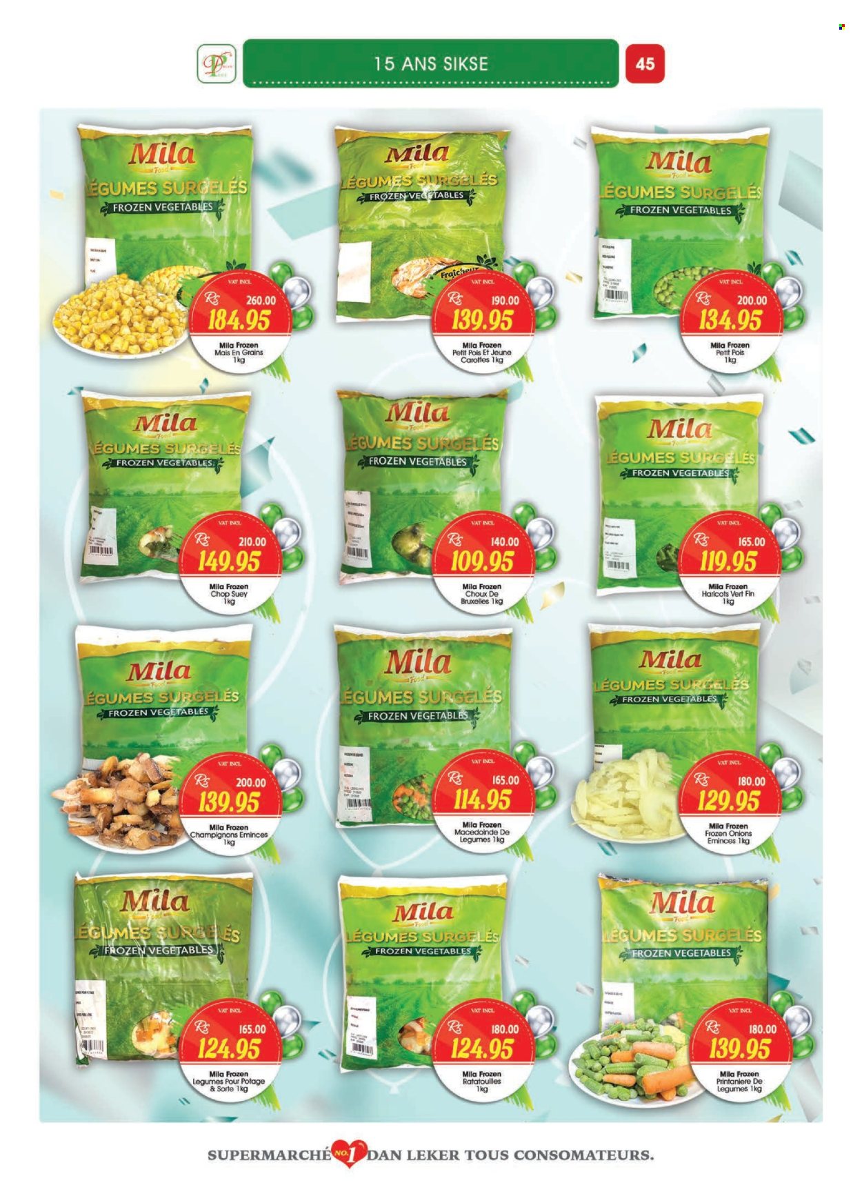 thumbnail - Dreamprice Catalogue - 17.04.2024 - 15.05.2024 - Sales products - onion, frozen vegetables. Page 45.