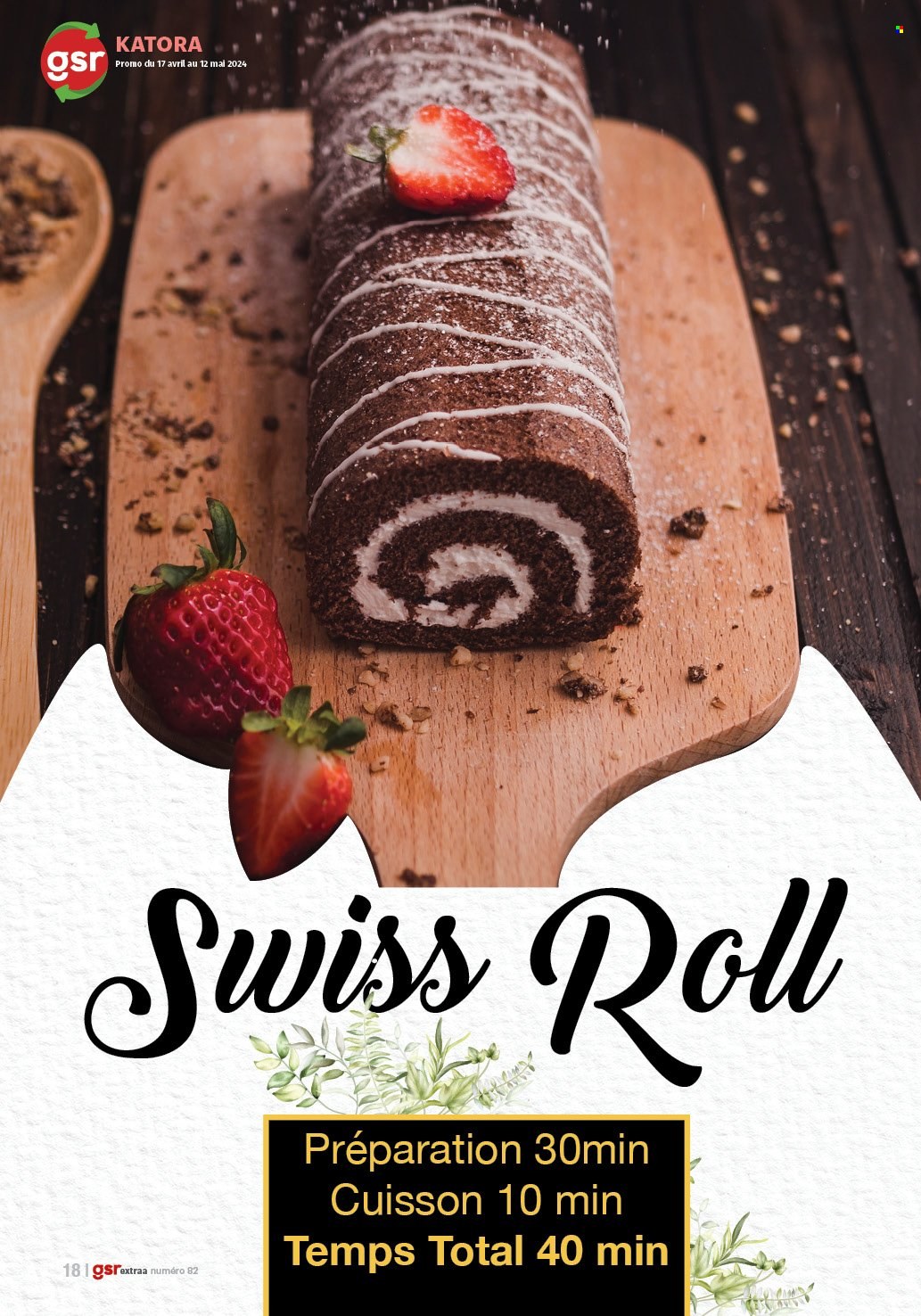 thumbnail - GSR Catalogue - 17.04.2024 - 12.05.2024 - Sales products - swiss roll. Page 18.