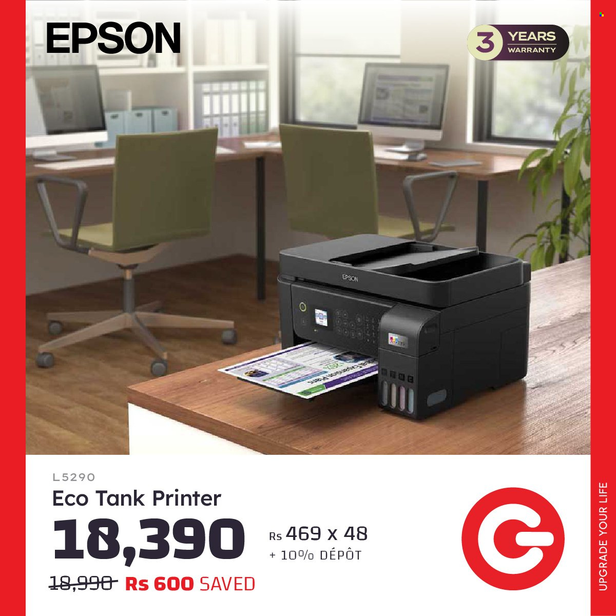 thumbnail - Galaxy Catalogue - Sales products - Epson, printer. Page 5.