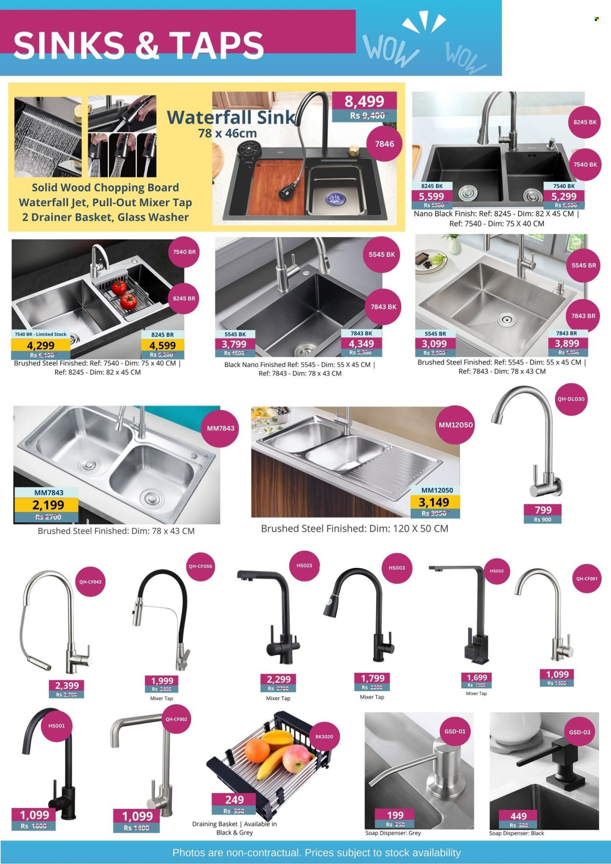 thumbnail - Lovely Home Catalogue - 24.04.2024 - 26.05.2024 - Sales products - mixer tap, sink. Page 5.