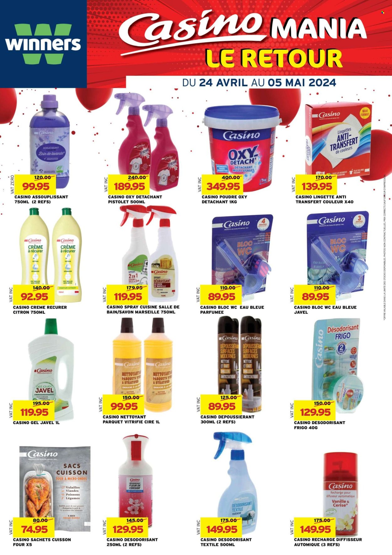 thumbnail - Winner's Catalogue - 24.04.2024 - 5.05.2024 - Sales products - mousse, eau de parfum, Eclat, pot. Page 8.
