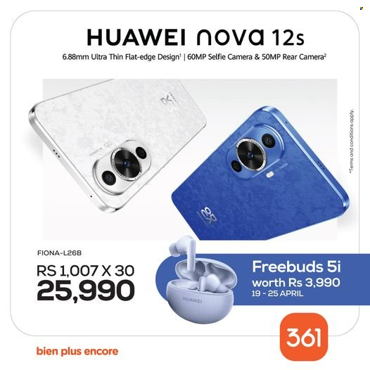 thumbnail - 361 Catalogue - Sales products - Huawei, Huawei Nova, camera. Page 2.