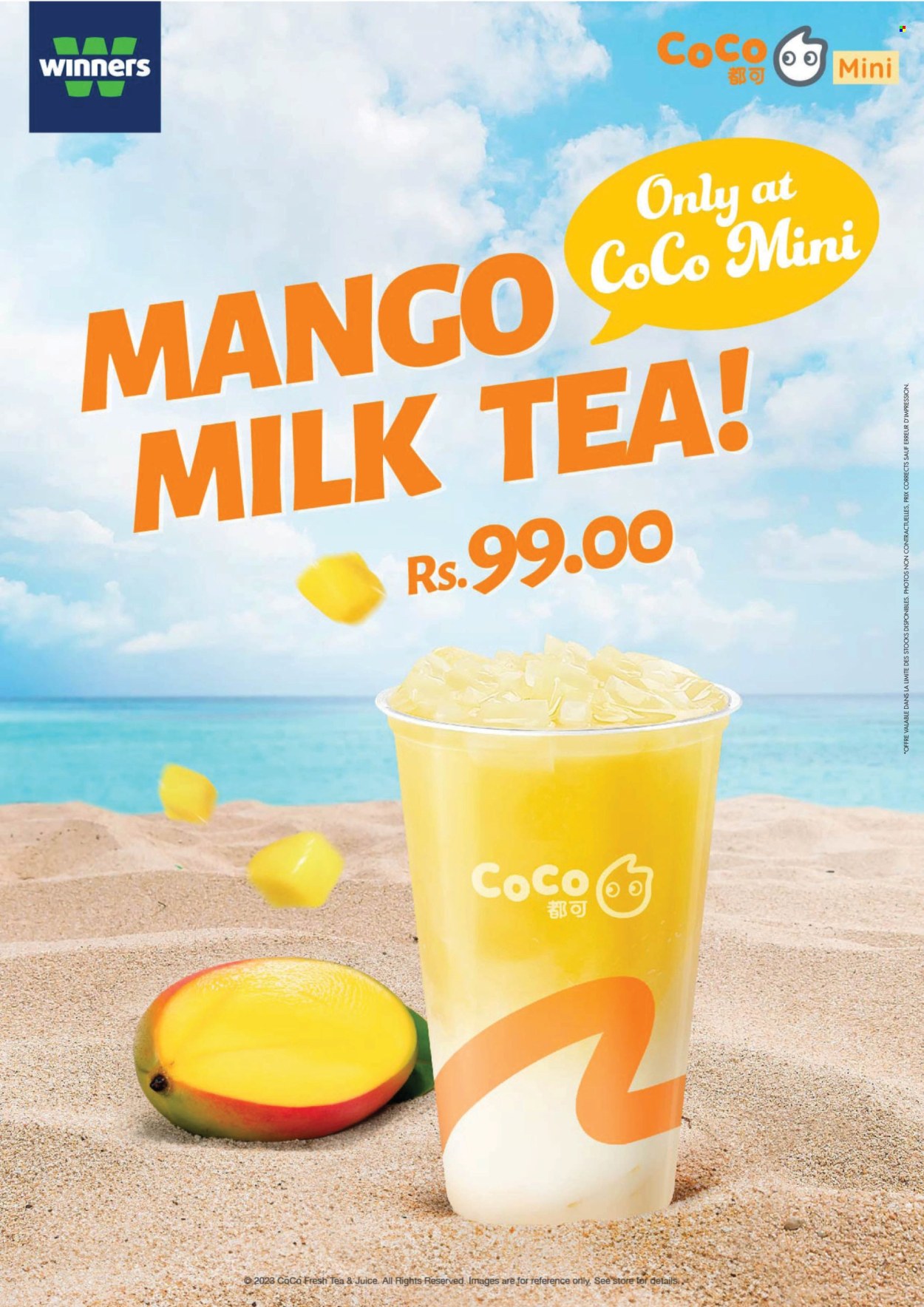 thumbnail - Winner's Catalogue - 24.04.2024 - 5.05.2024 - Sales products - mango, milk tea, juice. Page 4.
