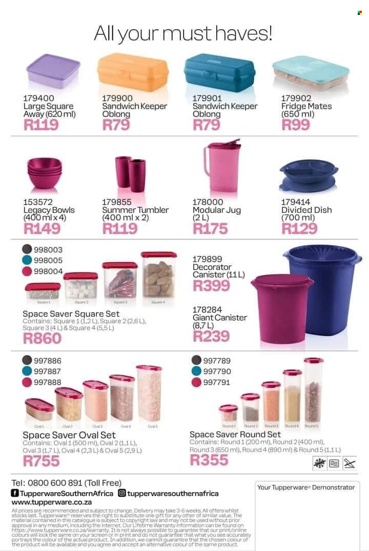 Tupperware catalogue - 1.09.2024 - 28.09.2024. Page 9