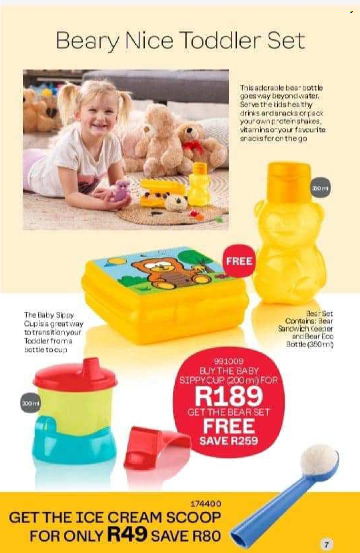 Tupperware catalogue. Page 1