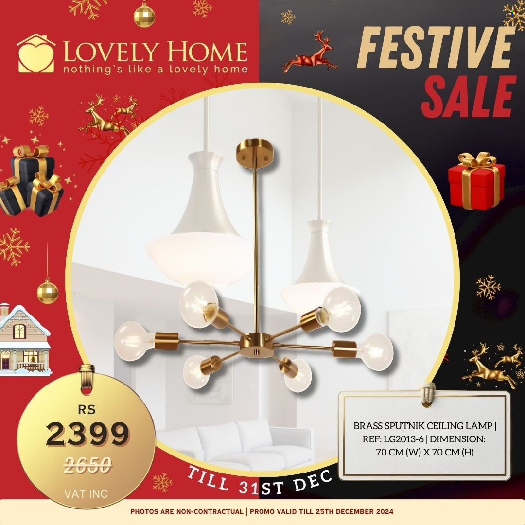 Lovely Home catalogue - 9.12.2024 - 31.12.2024. Page 1