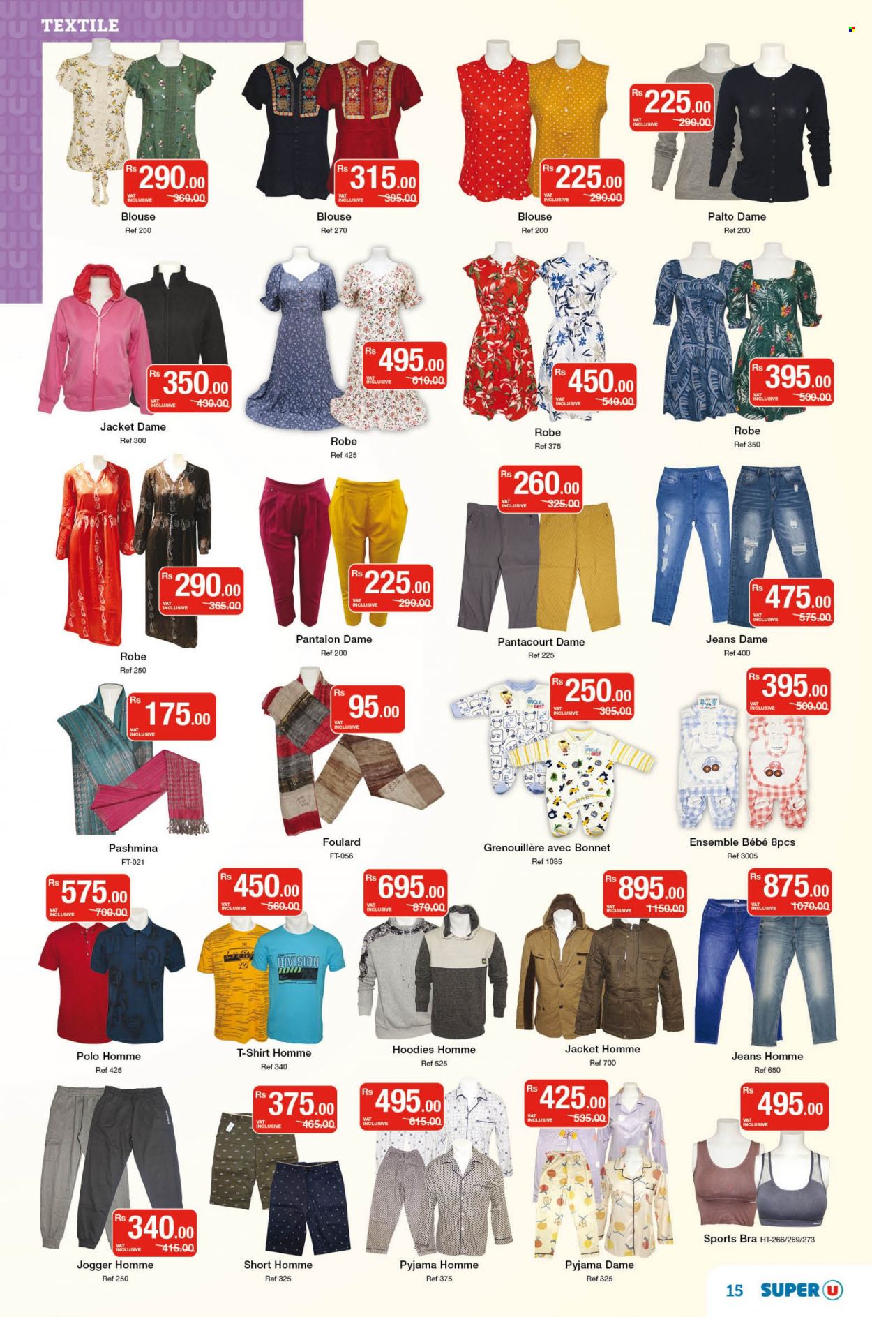 thumbnail - Super U Catalogue - 10.05.2022 - 22.05.2022 - Sales products - hoodie. Page 15.