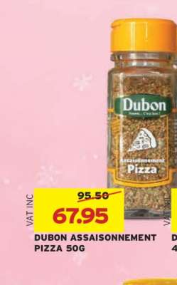 DUBON ASSAISONNEMENT PIZZA 50G