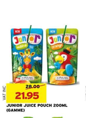 Junior Juice Pouch 200ml